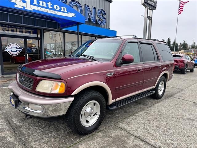 1998 Ford Expedition XLT in Maroon — front three-quarter view
