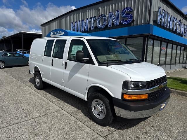 2026 Chevrolet Express Cargo Base in Summit White — front three-quarter view