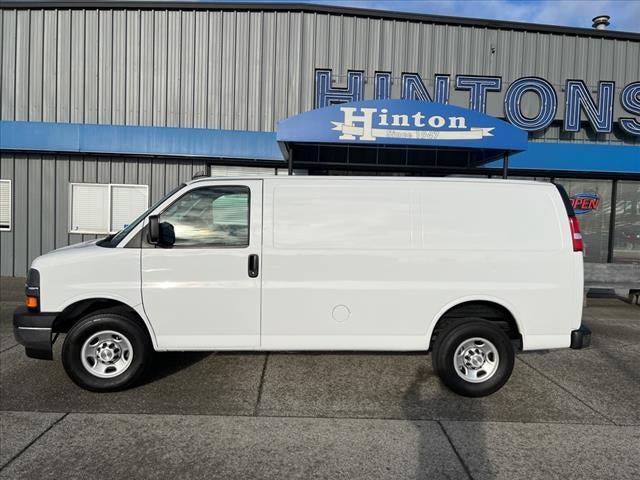 2021 Chevrolet Express Cargo 2500 — rear three-quarter view