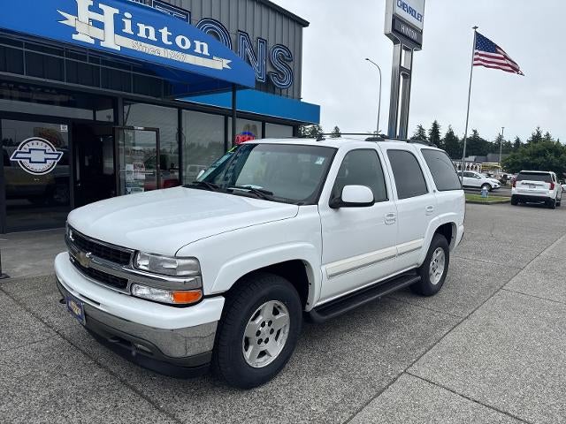 2006 Chevrolet Tahoe LT in Summit White — front three-quarter view