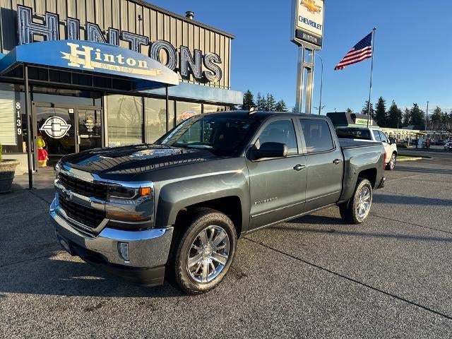 2017 Chevrolet Silverado 1500 LT in Graphite Metallic — front three-quarter view