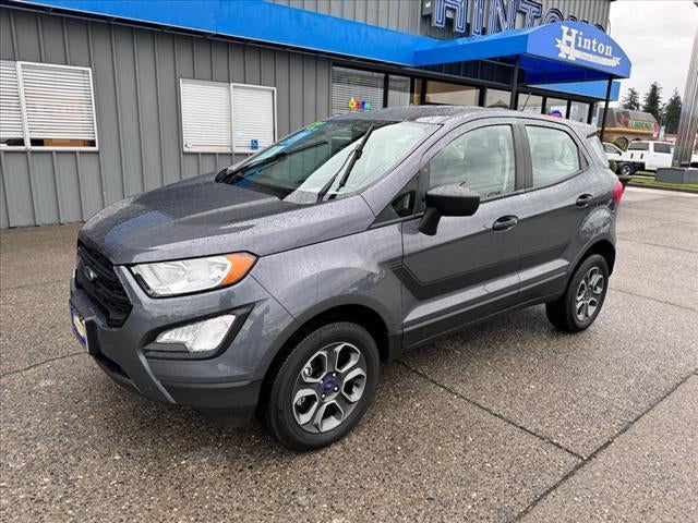 2022 Ford EcoSport S in Grey — front three-quarter view