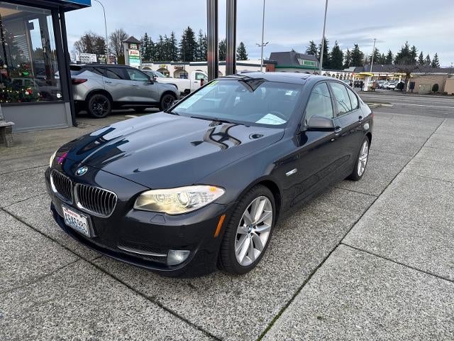 2011 BMW 5 Series 535i in Charcoal — front three-quarter view